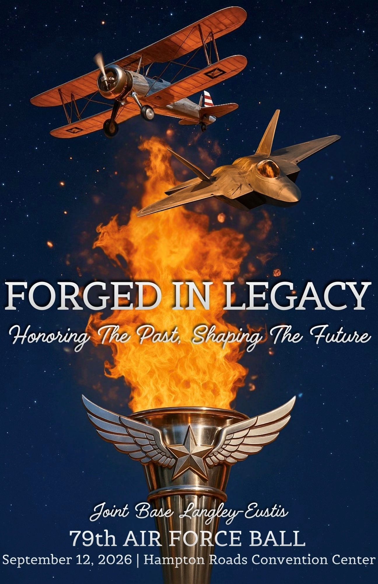 JBLE 79th Air Force Ball Flyer